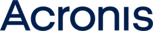 Logo Acronis, éditeur de solutions de sauvegarde et de reprise d'activité